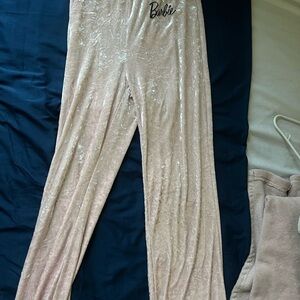Barbie Pink Velvet Bottoms